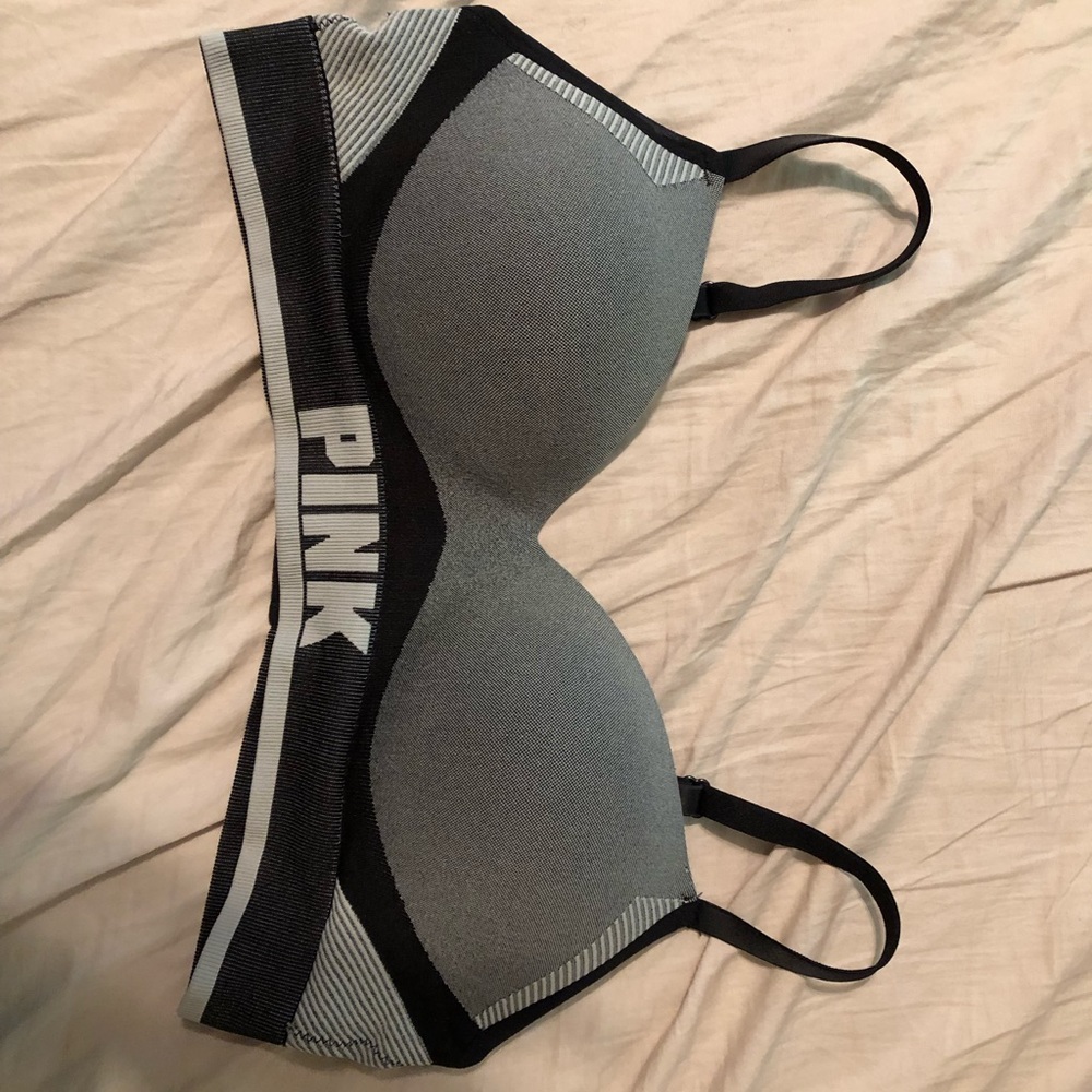 Pink bra